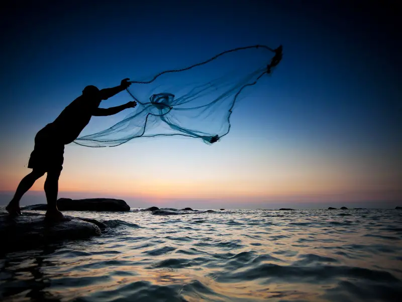 10 Types Of Fishing Nets! - AquariumPub