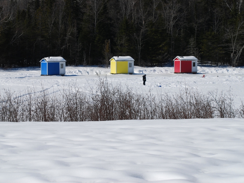 What Are Ice Fishing Huts